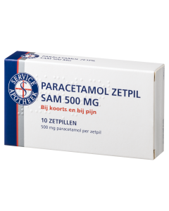 Service Apotheek Paracetamol Zetpil 500mg
