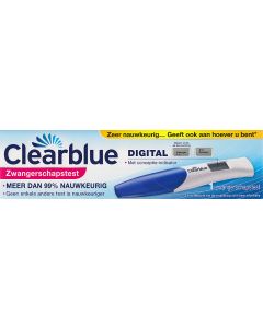 Clearblue Zwangerschapstest