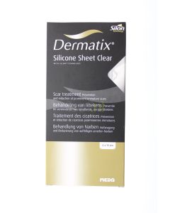 Dermatix Silicone Sheet Clear 4x13cm
