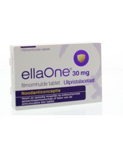 Ellaone 30 mg filmomhulde tablet