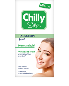 Chilly Silx Harsstrips gezicht normale huid