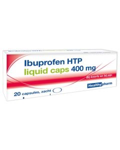Healthypharm Ibuprofen Liquid Caps 400mg