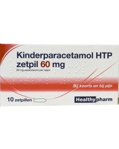 Healthypharm Paracetamol zetpil 60mg 