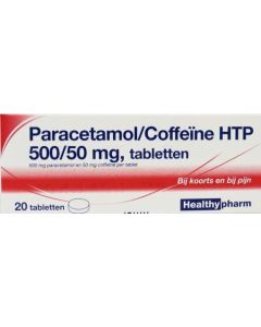 Healthypharm Paracetamol/Coffeine 500/50 mg