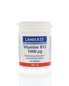Lamberts Vitamine B12 tablet 1000 mcg