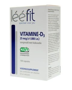 Leefit Vitamine D3-25 mcg 