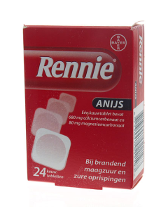 Rennie Anijs kauwtablet