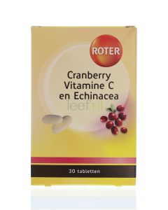 Roter Cranberry Vitamine C en Echinacea