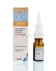 Sandoz Xylometazoline Neusspray 0,5mg/ml