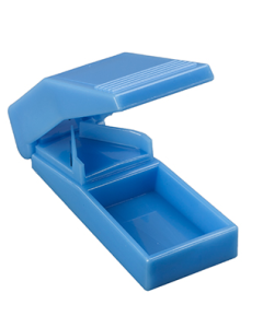 Spruyt Hillen Tabletsplitter blauw